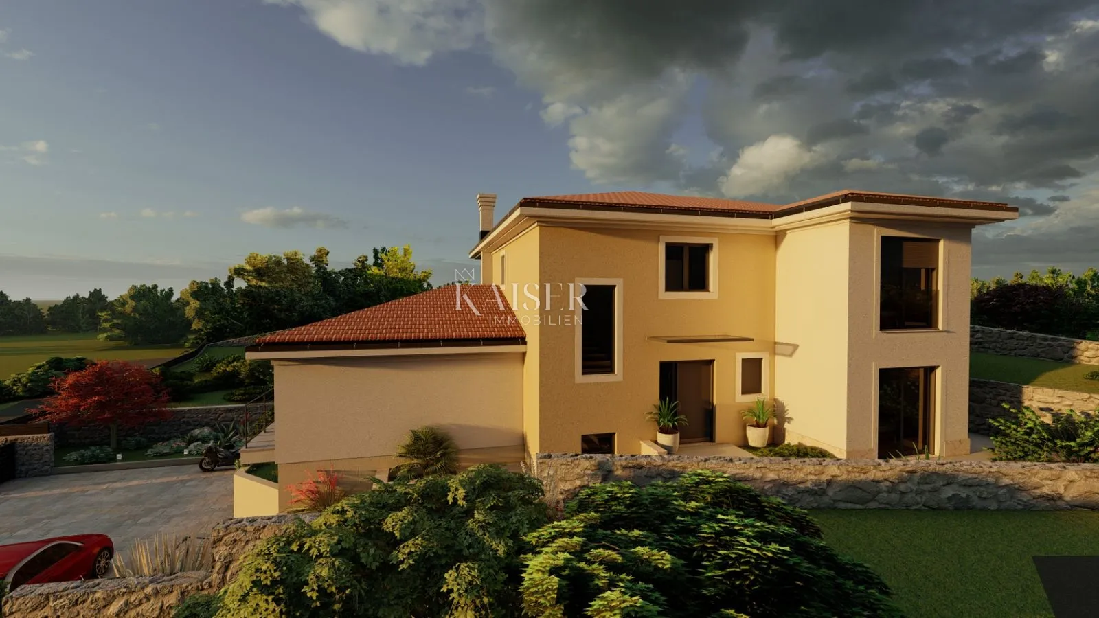 sušak - građevinsko zemljište s projektom, 680 m2 - slika 2