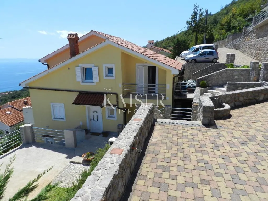 lovran, liganj – kuća s 3 stana, bazenom i pogledom na more - slika 16