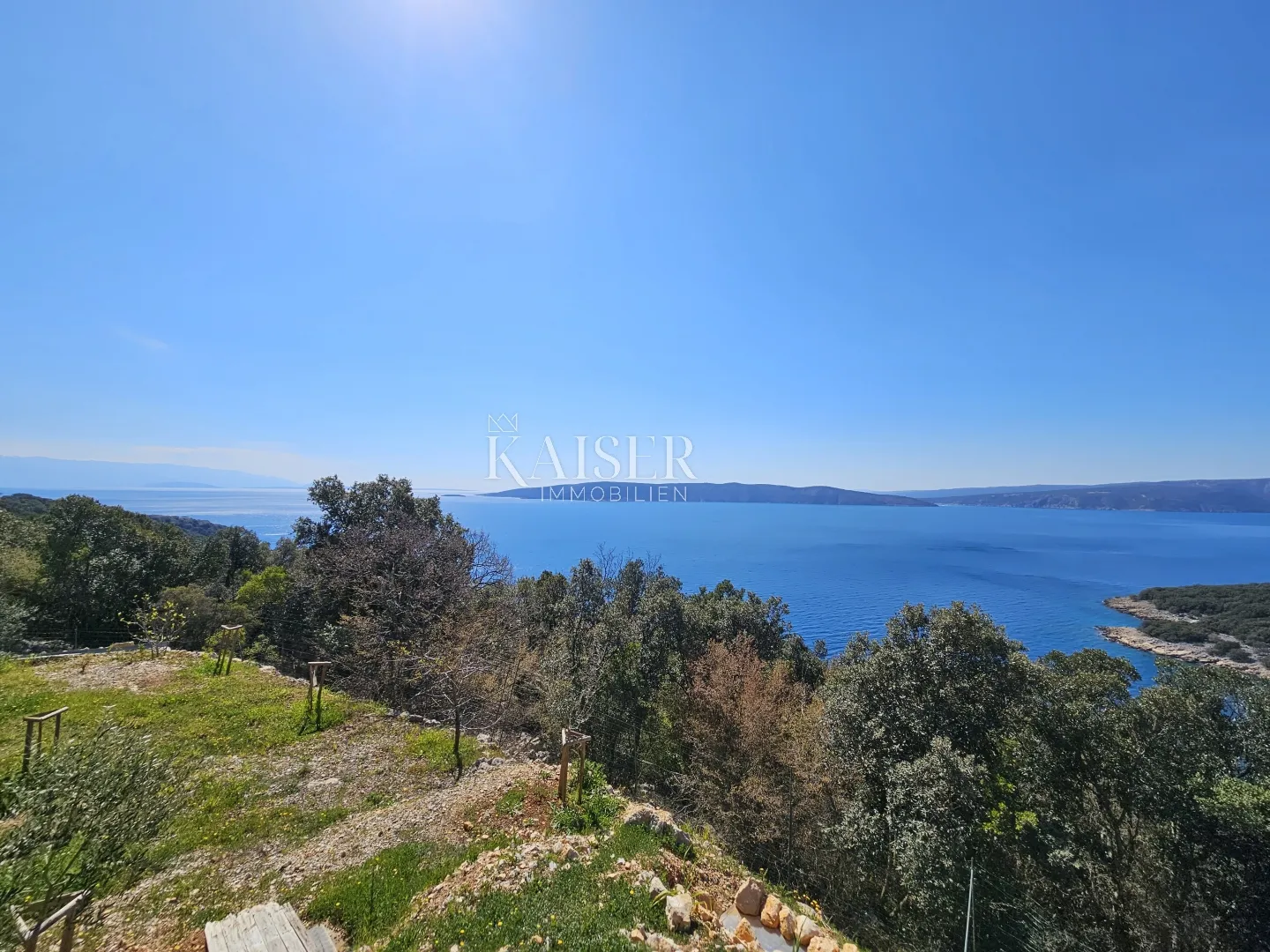 otok krk - poljoprivredno zemljište 11ha, 1. red do mora - slika 3