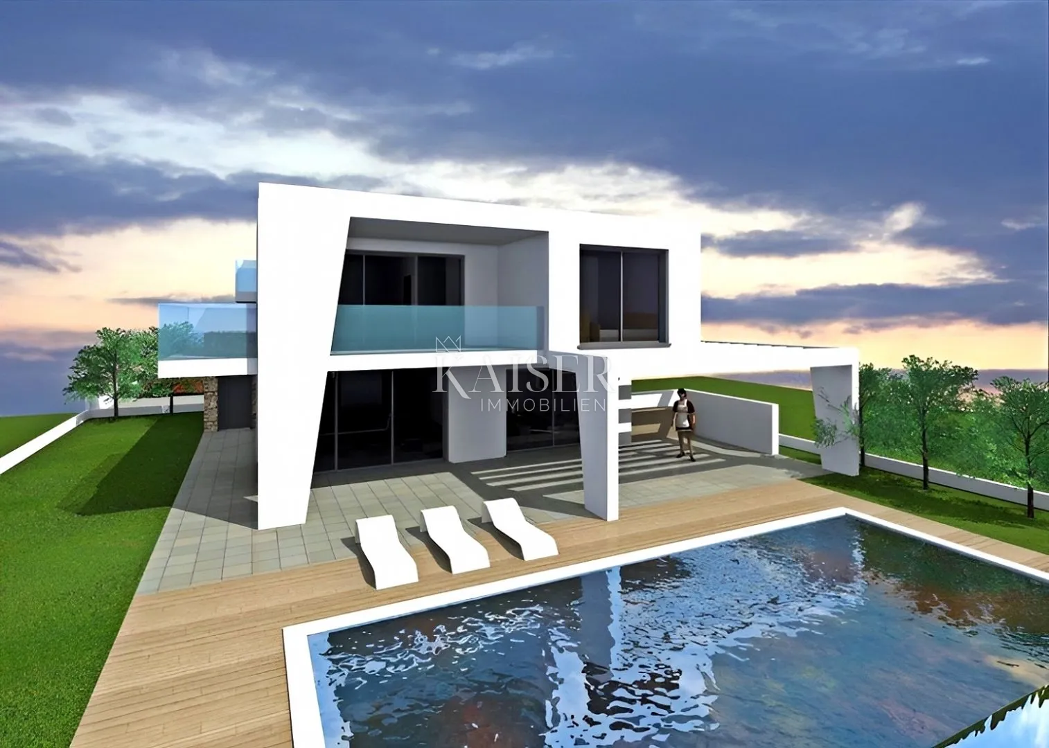 Istra, Novigrad - građevinsko zemljište 760m2; top lokacija