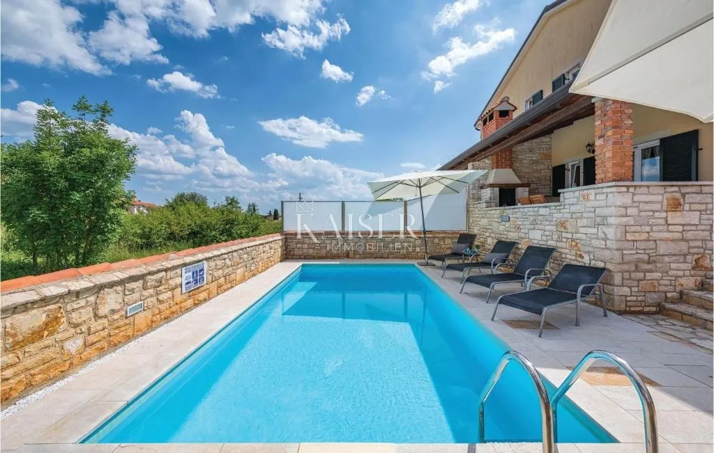 istra, umag, dvojna kuća s bazenom, 300m od mora - slika 7