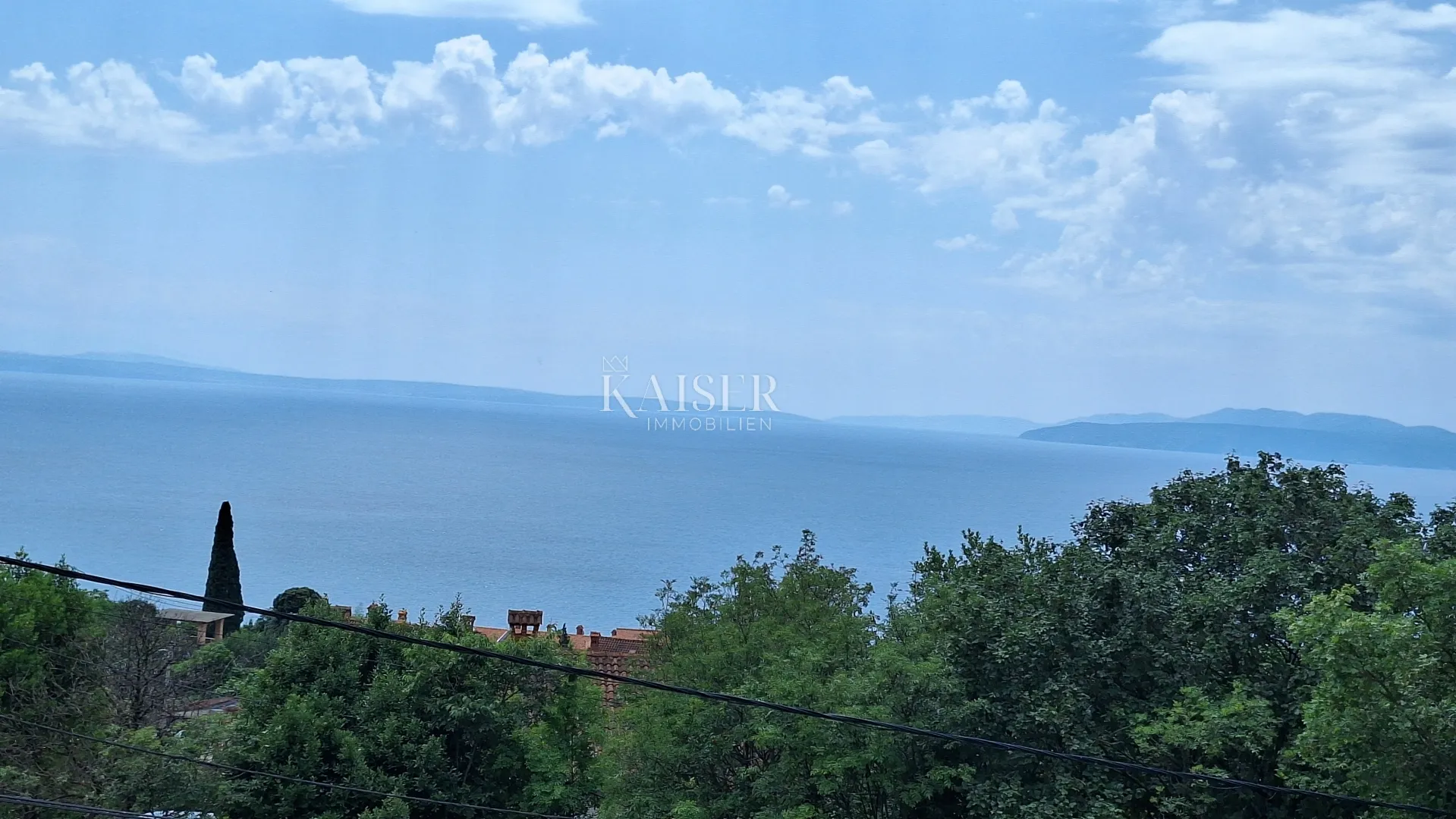 opatija, okolica, građevinsko zemljište 600 m2 s pogledom - slika 5