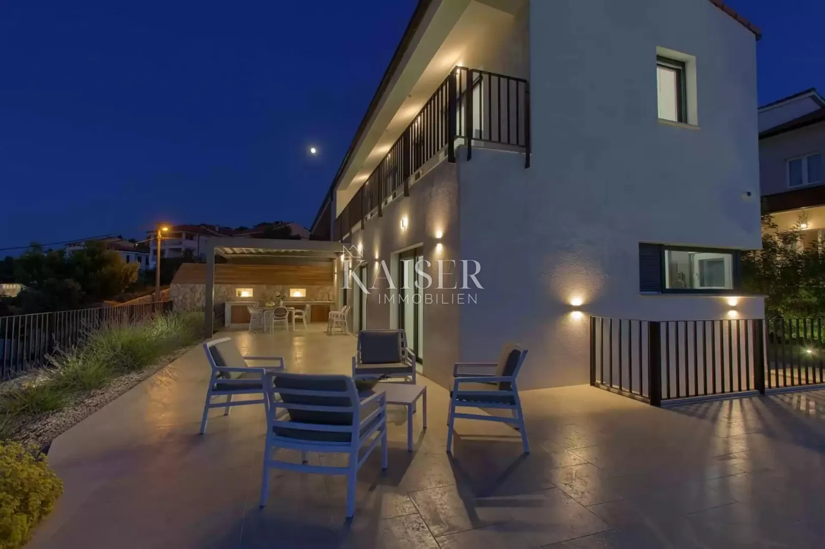 otok krk, vrbnik- moderna vila 127m2 panoramskim pogledom - slika 28
