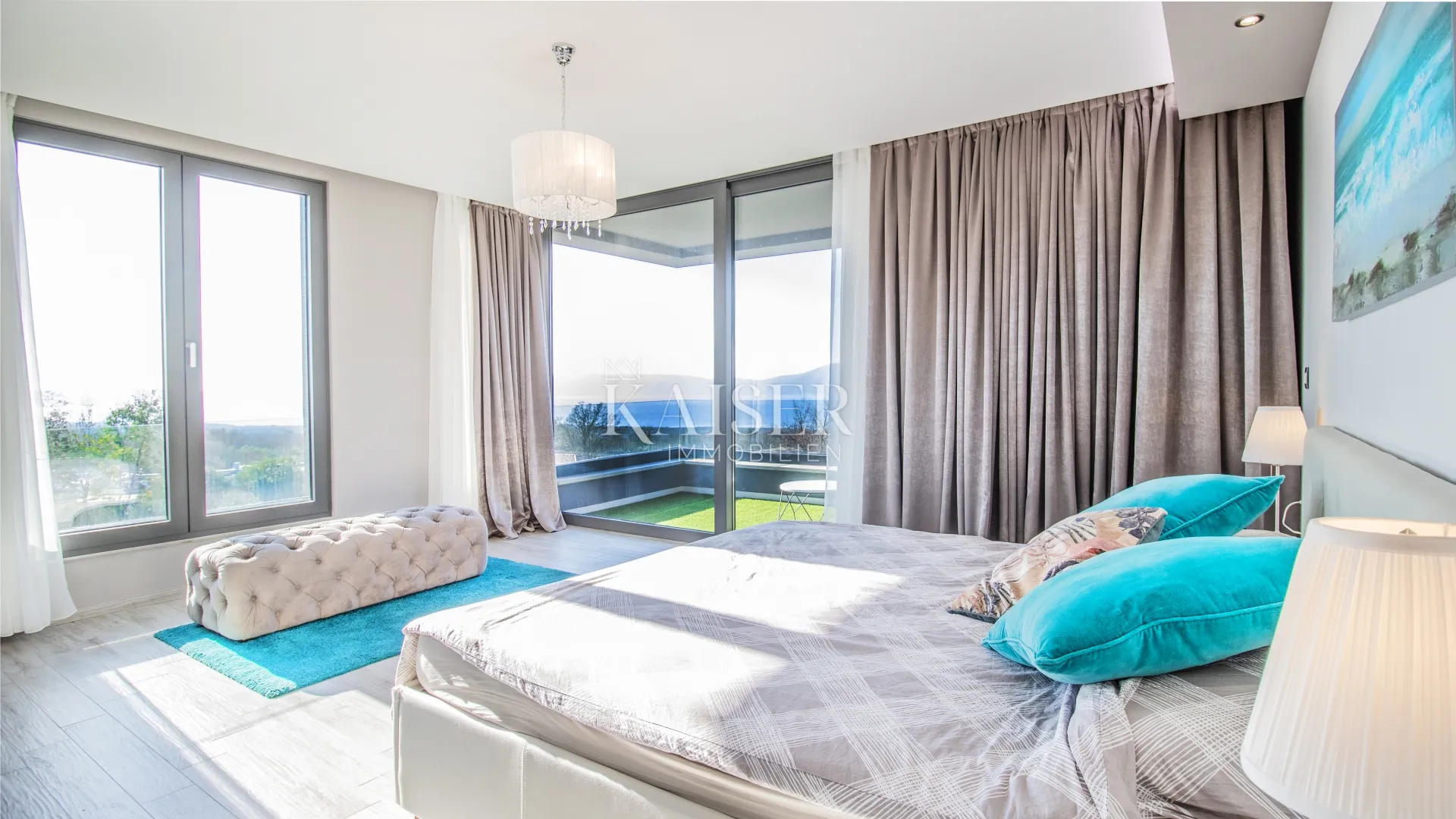 krk, okolica - prekrasna villa 185m2, pogled more - slika 19