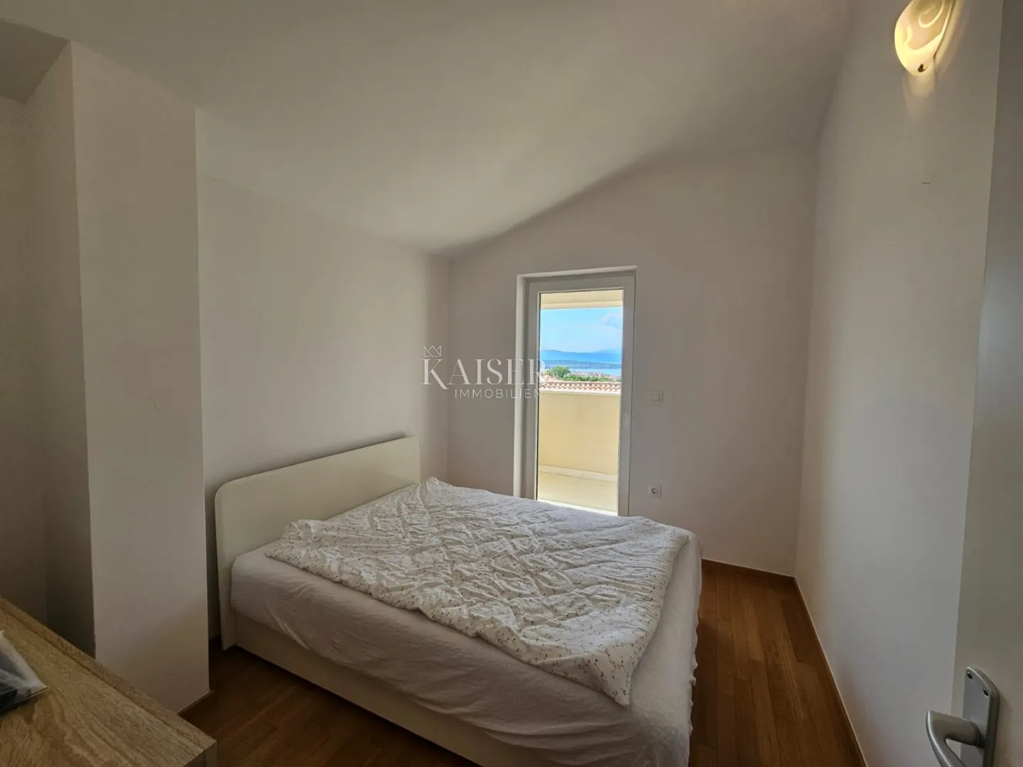 otok krk, malinska - apartman 100m2, pogled more - slika 17