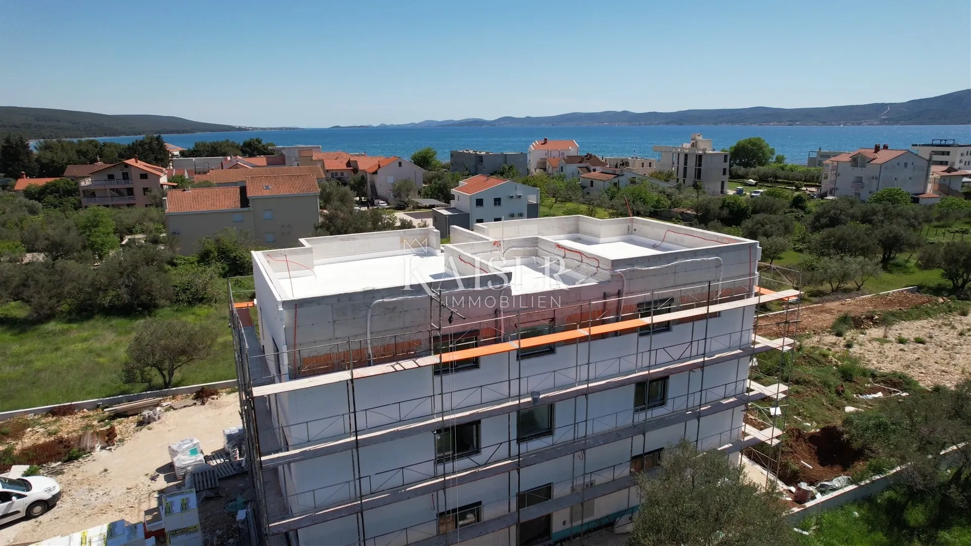 sukošan, zadar - moderan dvosobni stan u prizemlju(s2), 250 m od mora - slika 2