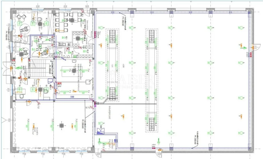 čavle, soboli- građevinsko zemljište 3500 m2 sa građevinskom dozvolom za za poslovnu halu - slika 3