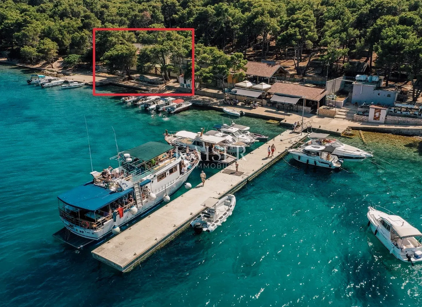 dugi otok- jedinstvena poslovno-stambena zgrada u parku prirode telašćica na plaži - slika 3