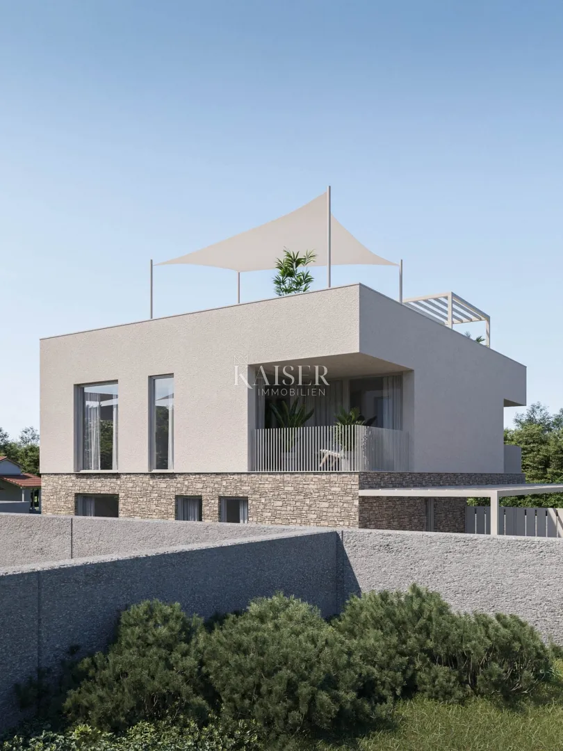 istra, novigrad, okolica - stan 108m2; krovna terasa 112m2; 300m od mora - slika 22
