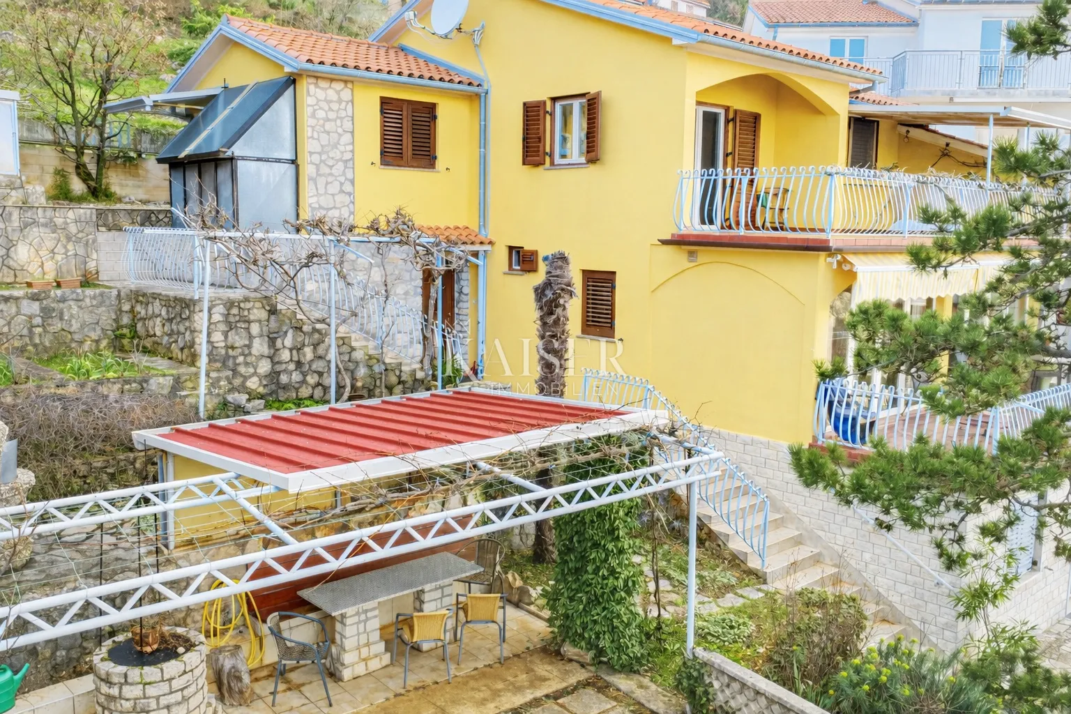 opatija, brseč - panoramski pogled na more, kuća, 243 m2 - slika 21