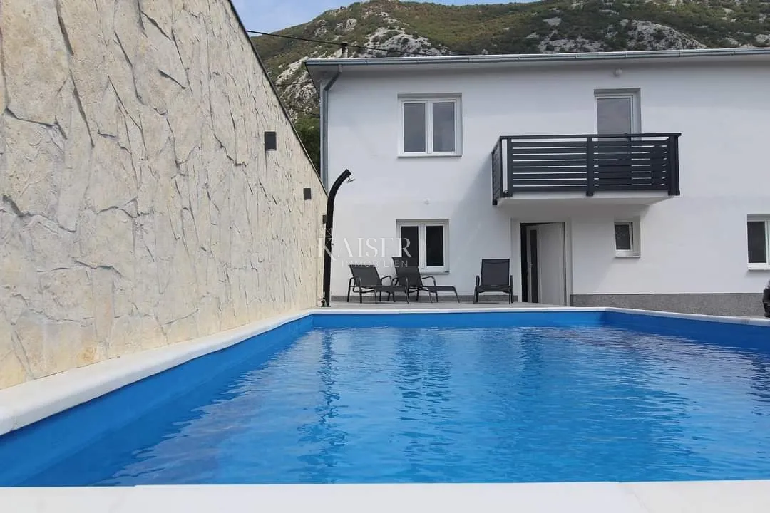 Drivenik - kuća za odmor sa bazenom, 150m2 - Drivenik, Vinodolska općina