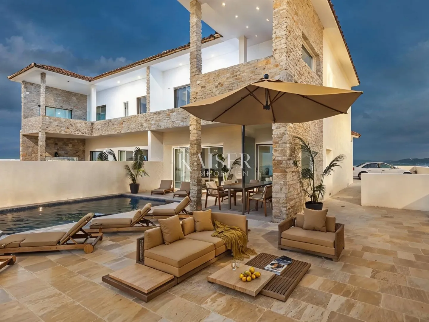 malinska, otok krk - luksuzni dvoetažni apartman 165m2 - slika 5