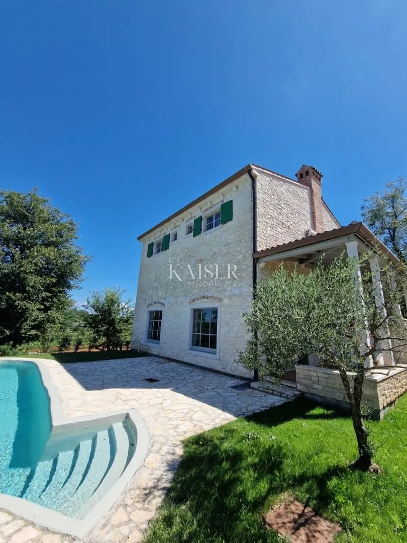 Istra, Vižinada, rustikalna kamena vila s bazenom - Baldaši, Vižinada