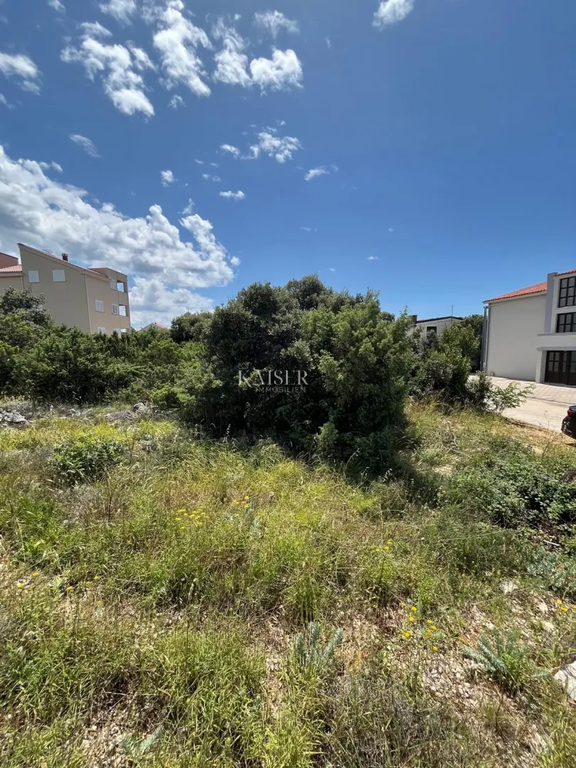 otok pag, mandre - građevinsko zemljište s pogledom na more - slika 3
