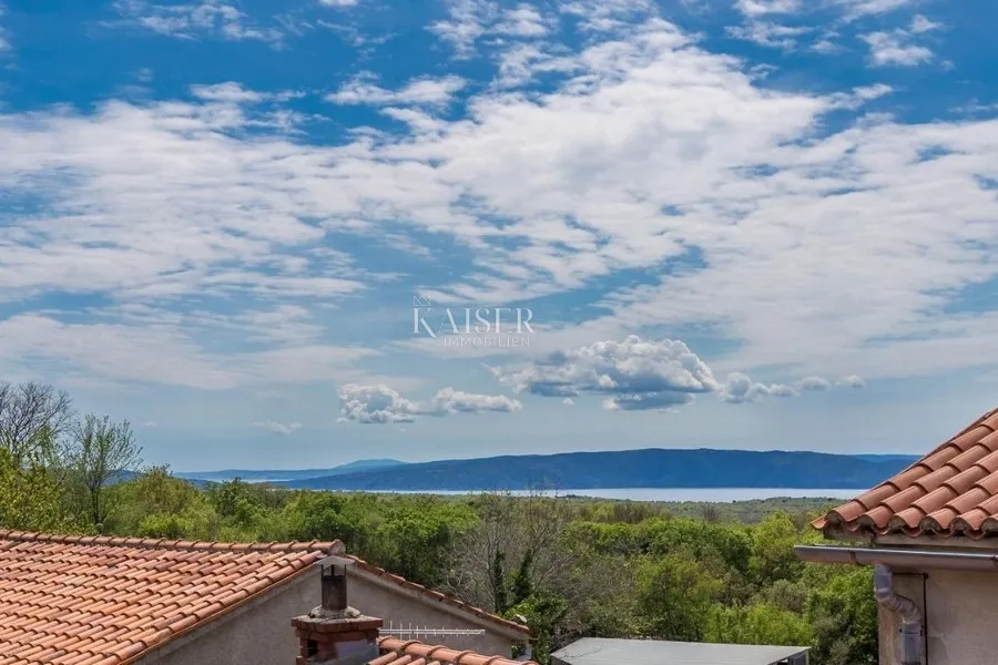 otok krk, okolica krka - adaptirana kamena kuća 80m2 - slika 19