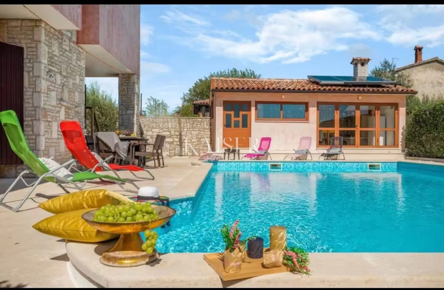 istra, barban-rustikalna kuća 190m2 s bazenom - slika 21