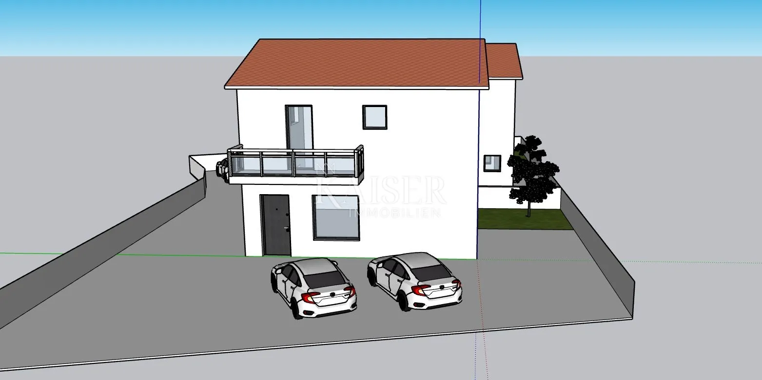 istra, buje okolica - dvojna kuća 109m2, 3 spavaće sobe, u izgradnji - slika 6