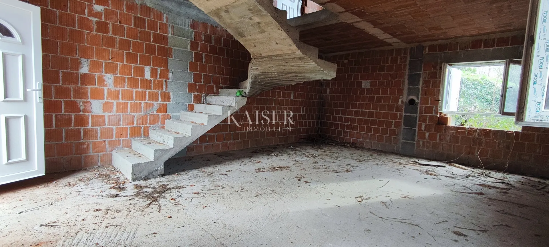 brseč - kuća s dva dvoetažna stana, 160 m2 - slika 10