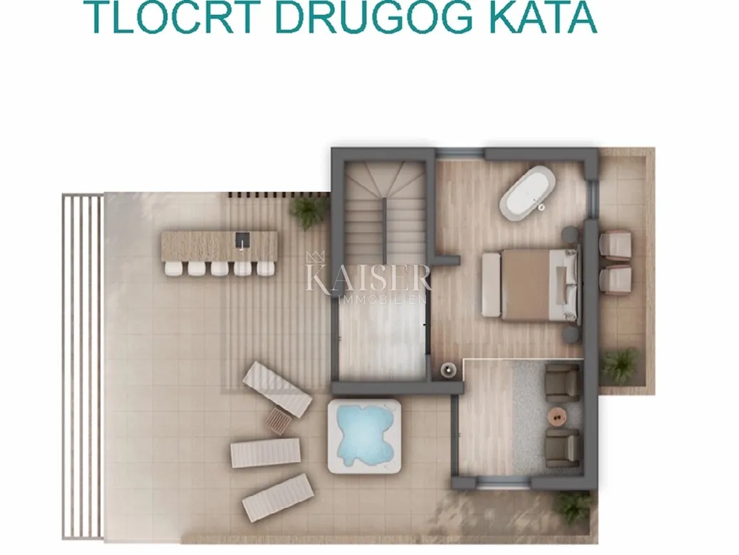 šibenik, rogoznica- ekskluzivna vila s panoramskim pogledom na jadran, infinity bazenom i wellnessom - slika 18