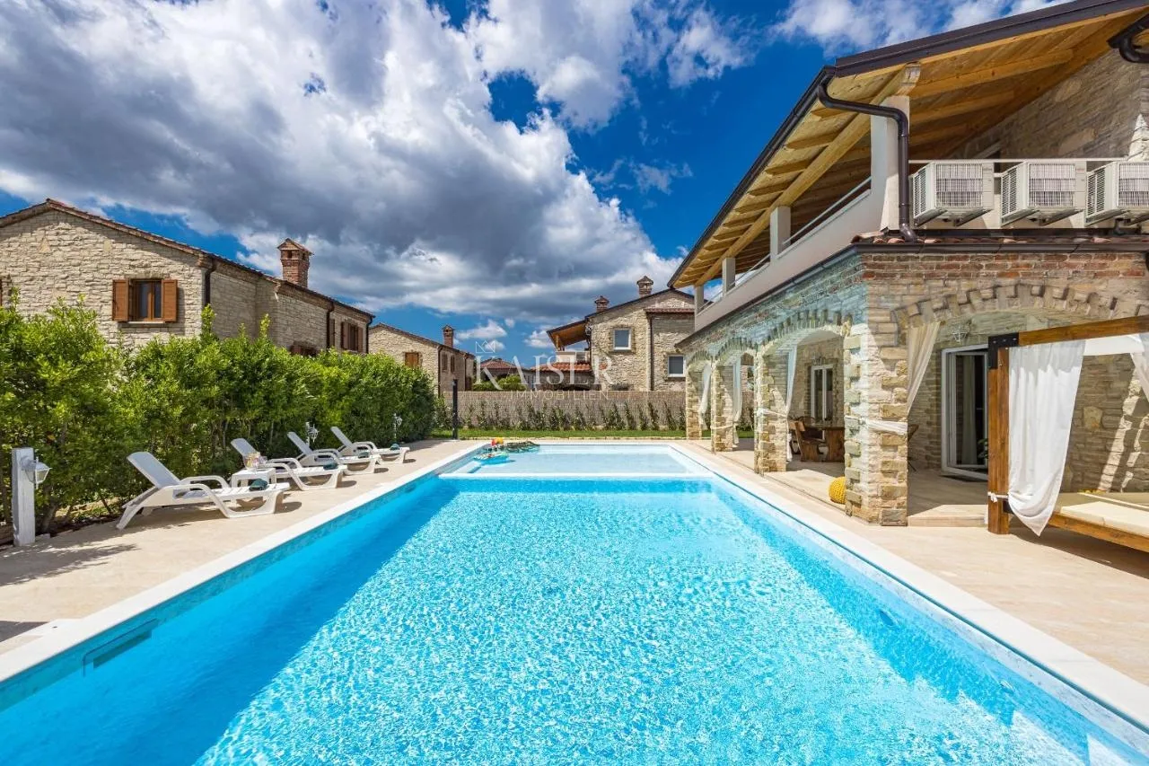 svetvinčenat - rustikalna vila s bazenom, 160 m2 - slika 3