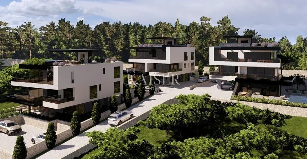 krk, luksuzan penthouse s krovnom terasom od 88 m² i panoramskim pogledom - slika 4