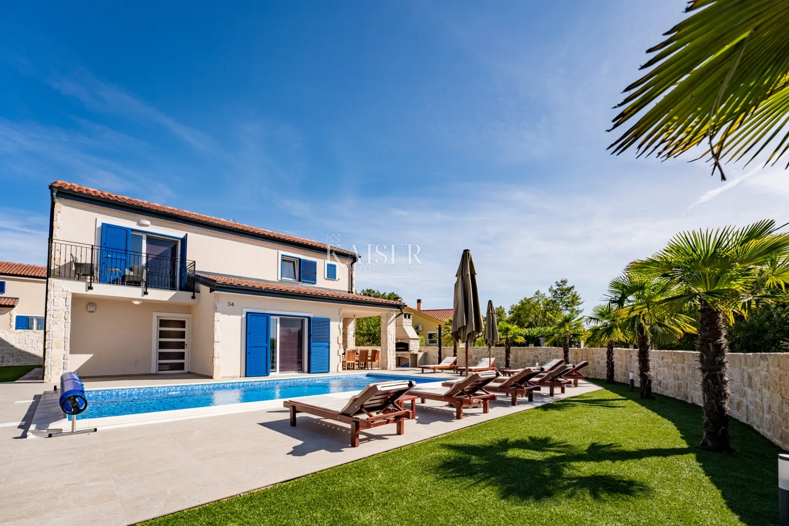 otok krk, dobrinj - luksuzna villa 185m2 - slika 8