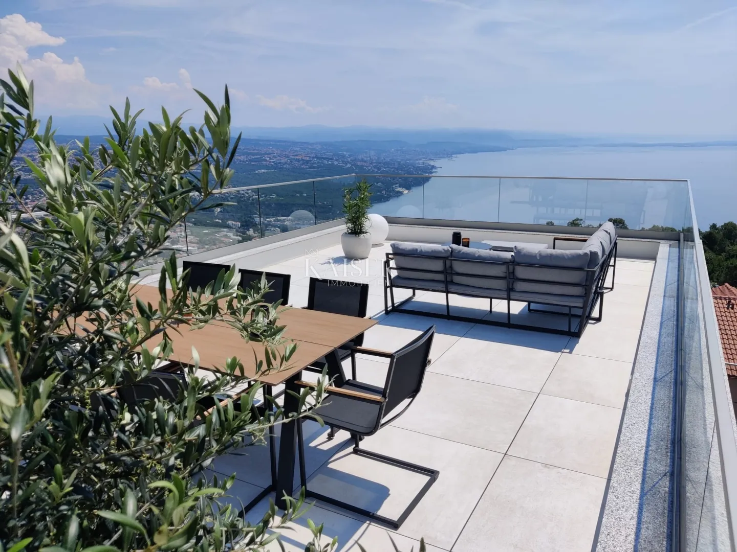 Opatija rivijera, jedinstvena vila sa spektakularnim pogledom na more i grad - Bregi, Matulji