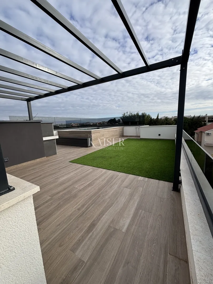 zadar, privlaka prostran, moderni apartman 70 m od mora - slika 17
