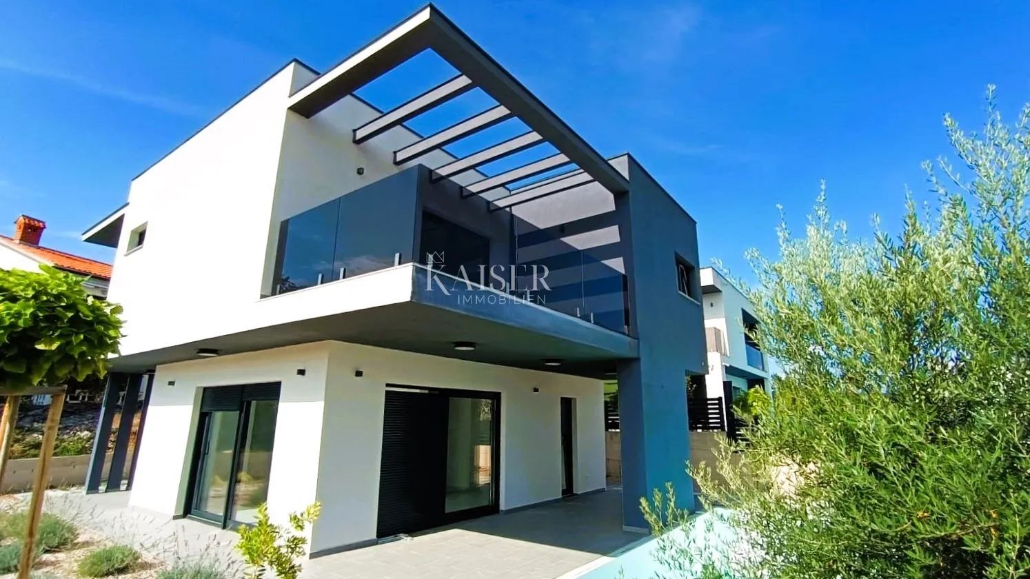 otok krk, kornić - moderna villa sa bazenom - slika 5