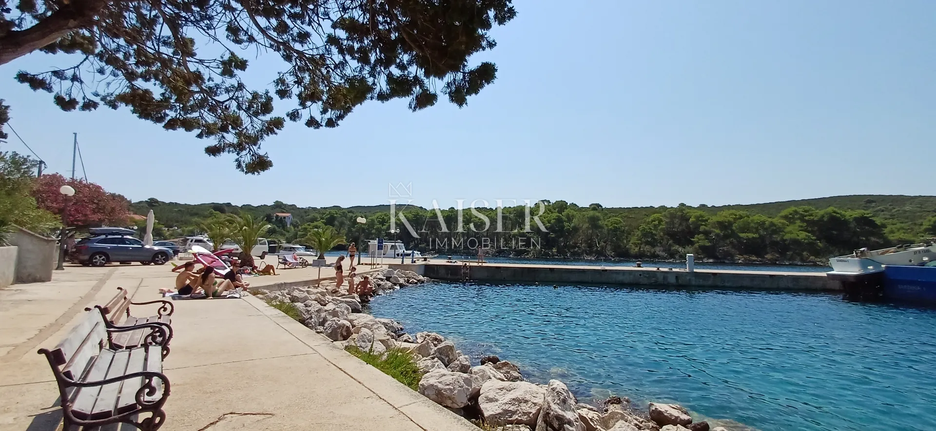 molat – građevinsko zemljište 474 m², 80 m od mora s građevinskom dozvolom - slika 14