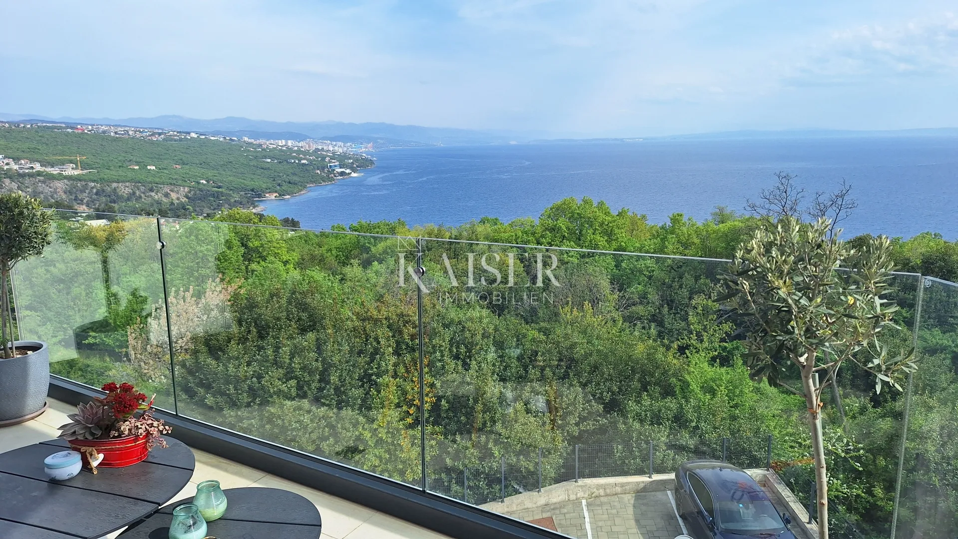 opatija,pobri, trosoban stan u novogradnji s terasom i prekrasnim pogledom na kvarner - slika 4