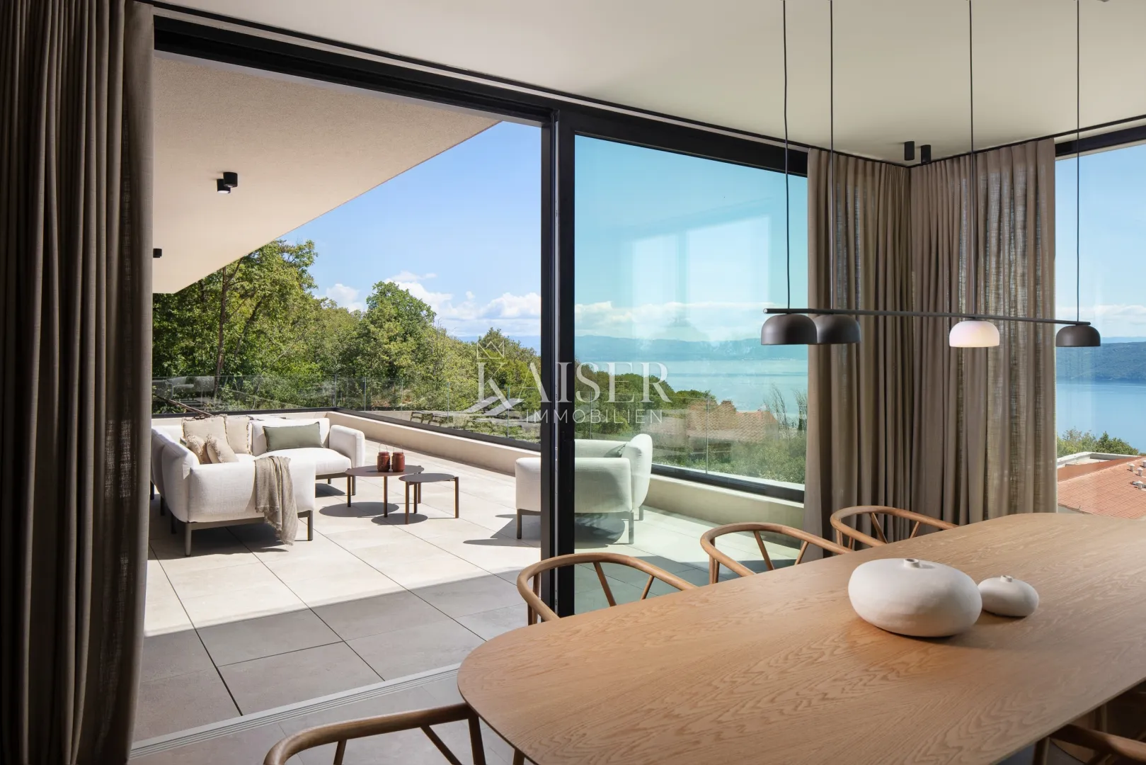 istra, rabac - luksuzna vila s bazenom 245,95m2 - slika 12
