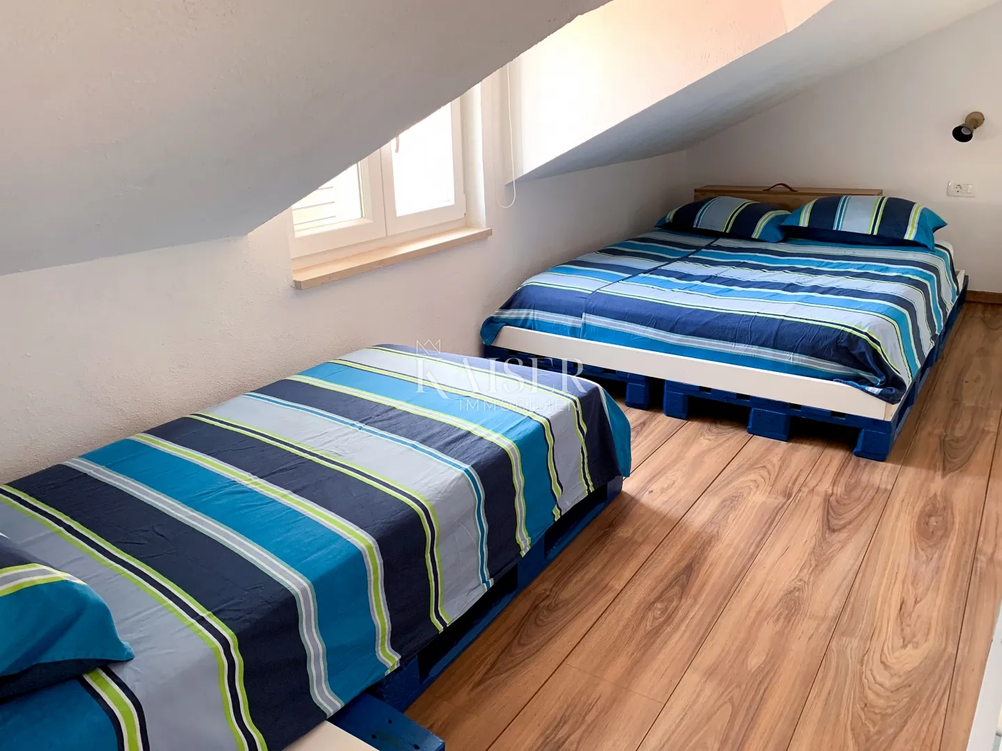 baška - kuća u staroj jezgri, 85m2, dva apartmana - slika 17