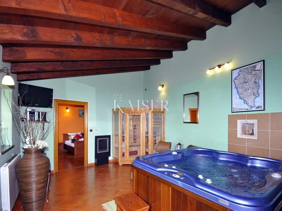 istra - žminj - kamena vila s bazenom, 350 m2 - slika 8