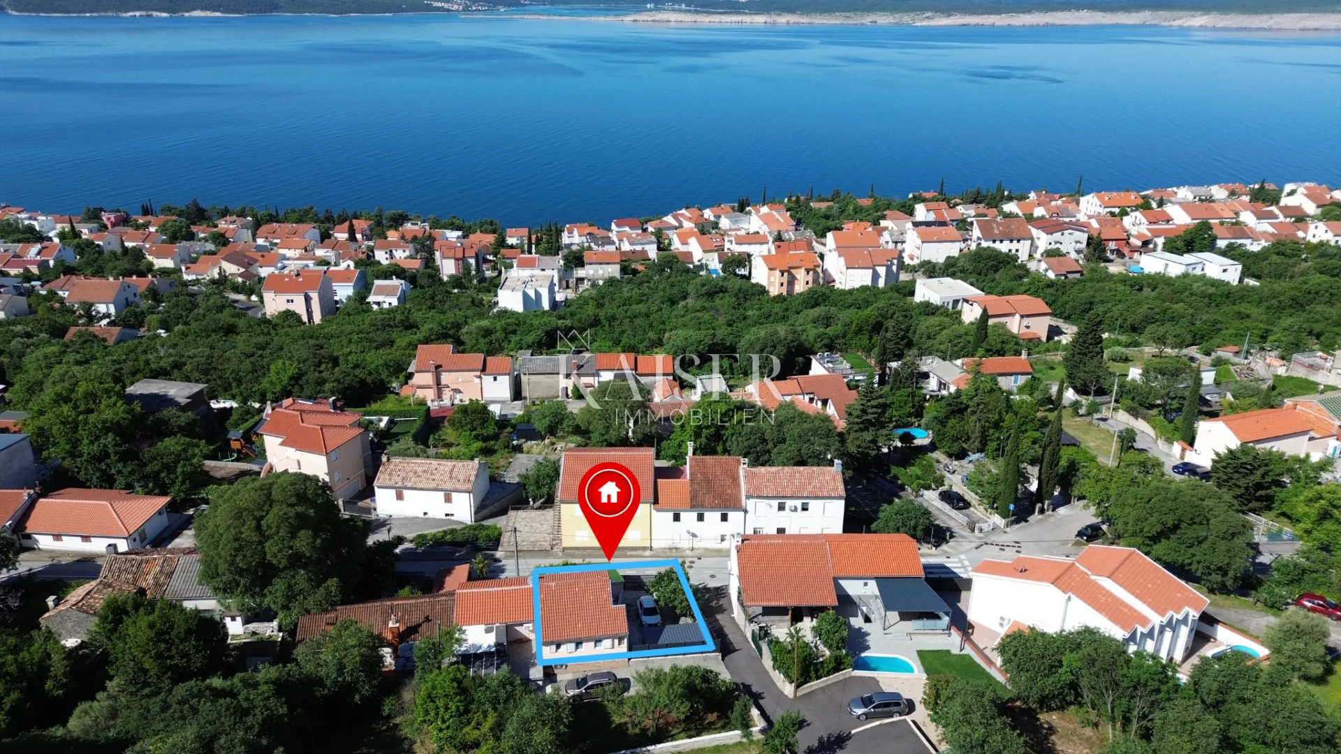 crikvenica, dramalj - kuća sa dva stana i okućnicom - slika 2