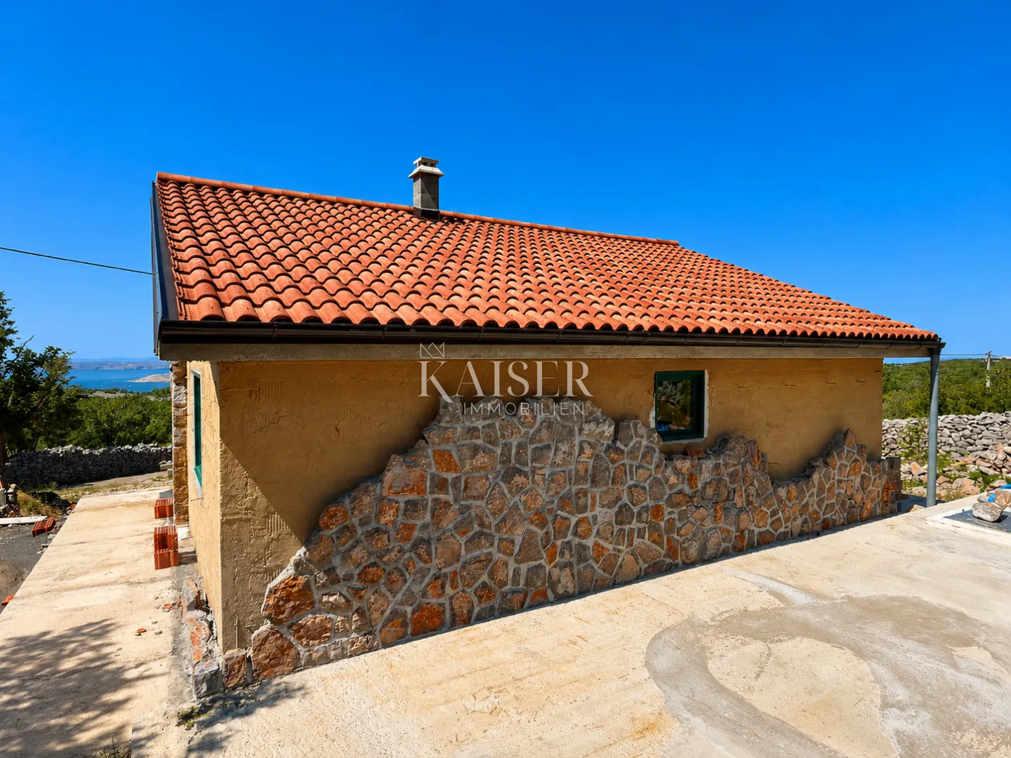 Senj, Jablanac - kamena kuća na osami sa pogledom - Jablanac, Senj