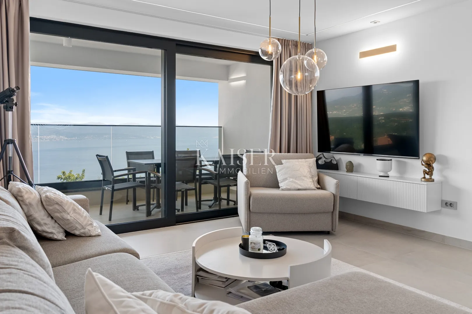 luksuzni penthouse, panoramski pogled na more – opatijska rivijera - slika 4