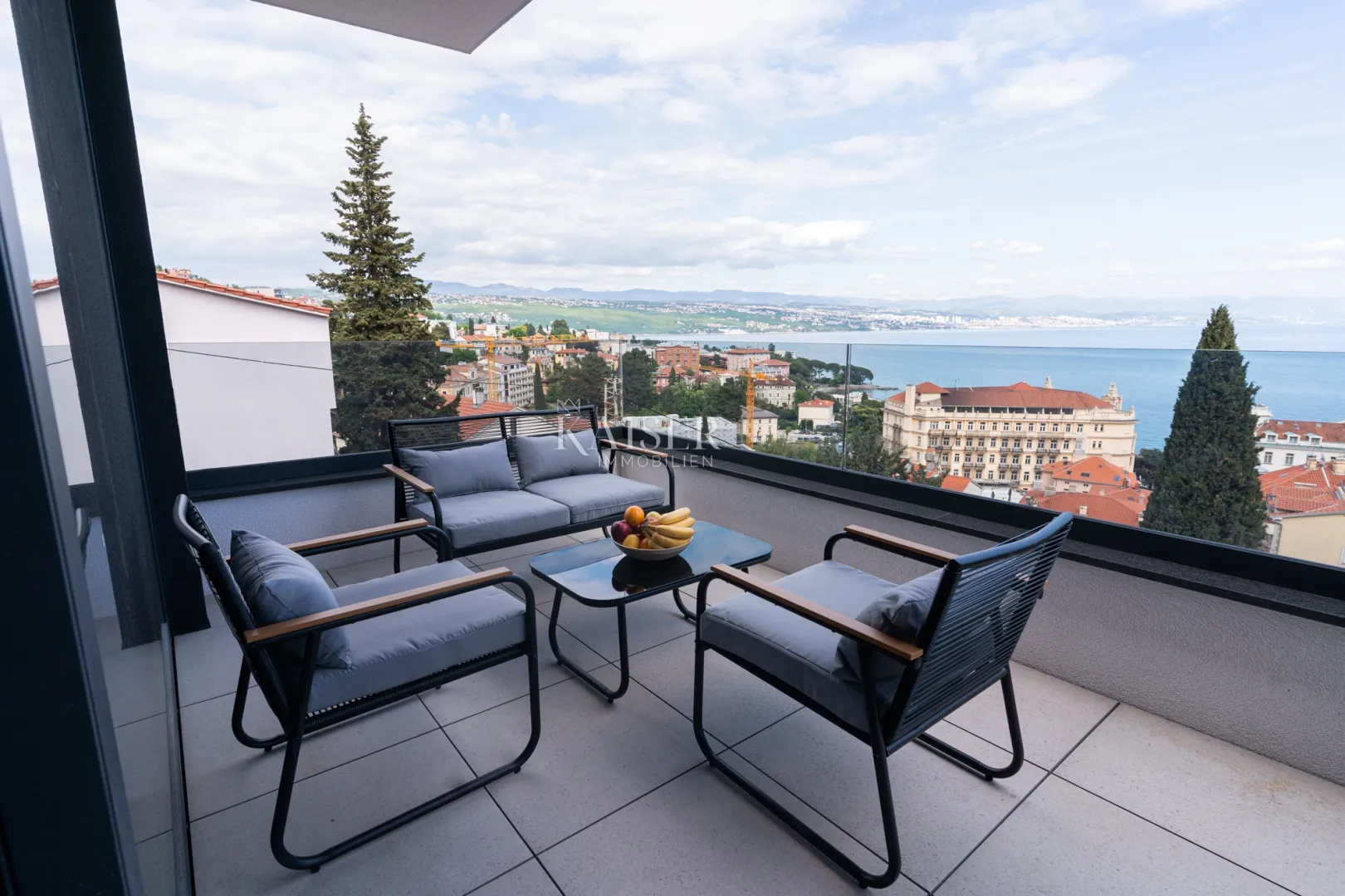 opatija, centar, luksuzan stan 129m2 s pogledom na more - slika 2