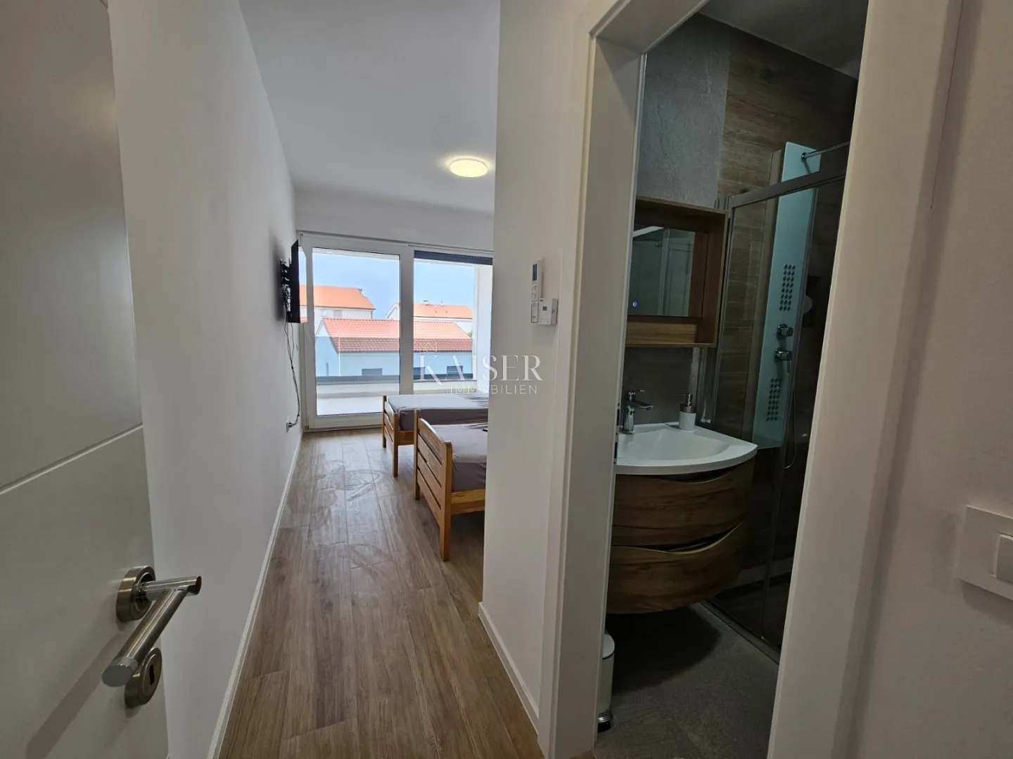 otok krk, malinska - dvojna kuća sa bazenom 156m2 - slika 16