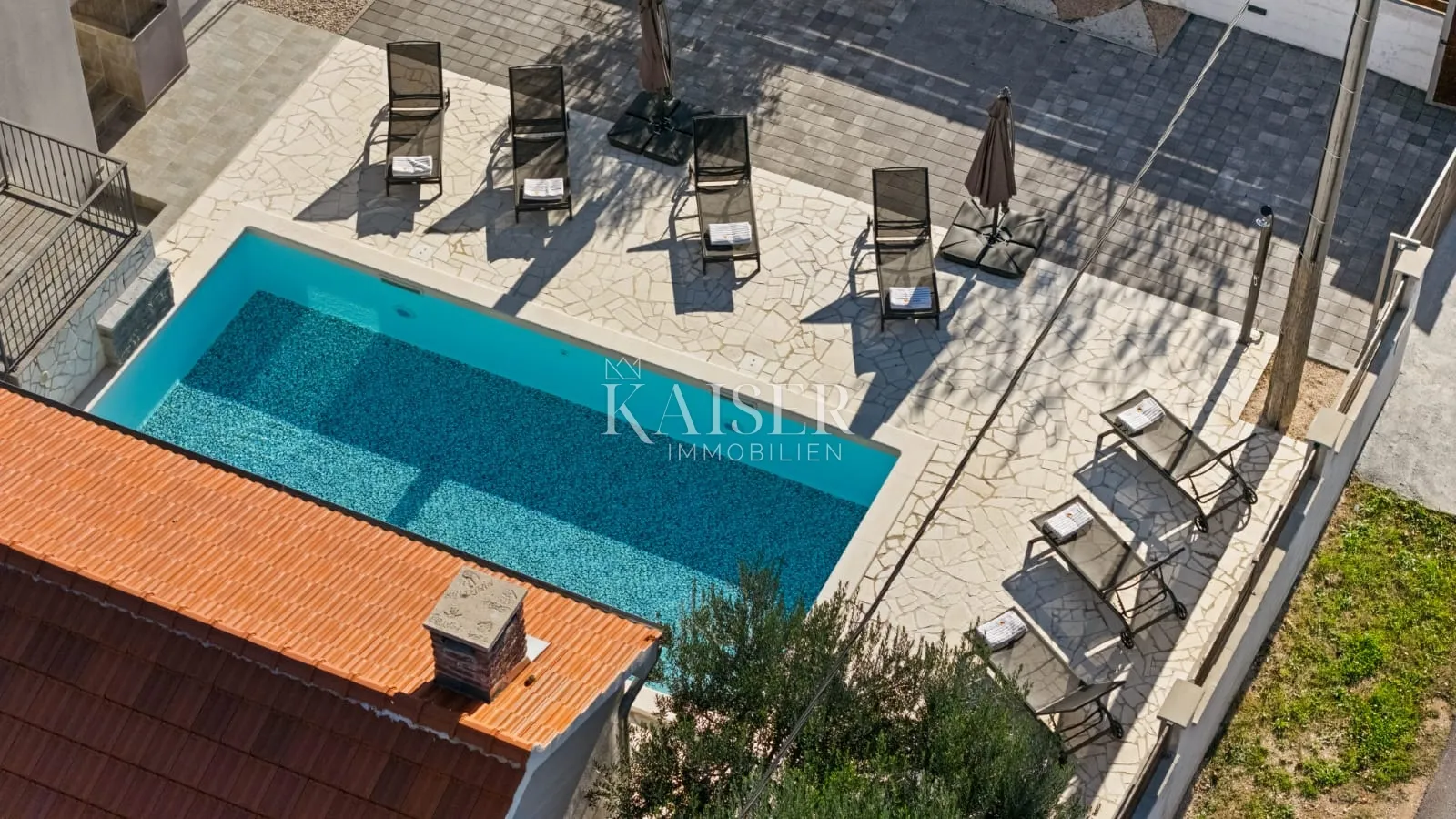 biograd, okolica - kuća sa bazenom, 145m2 - slika 28