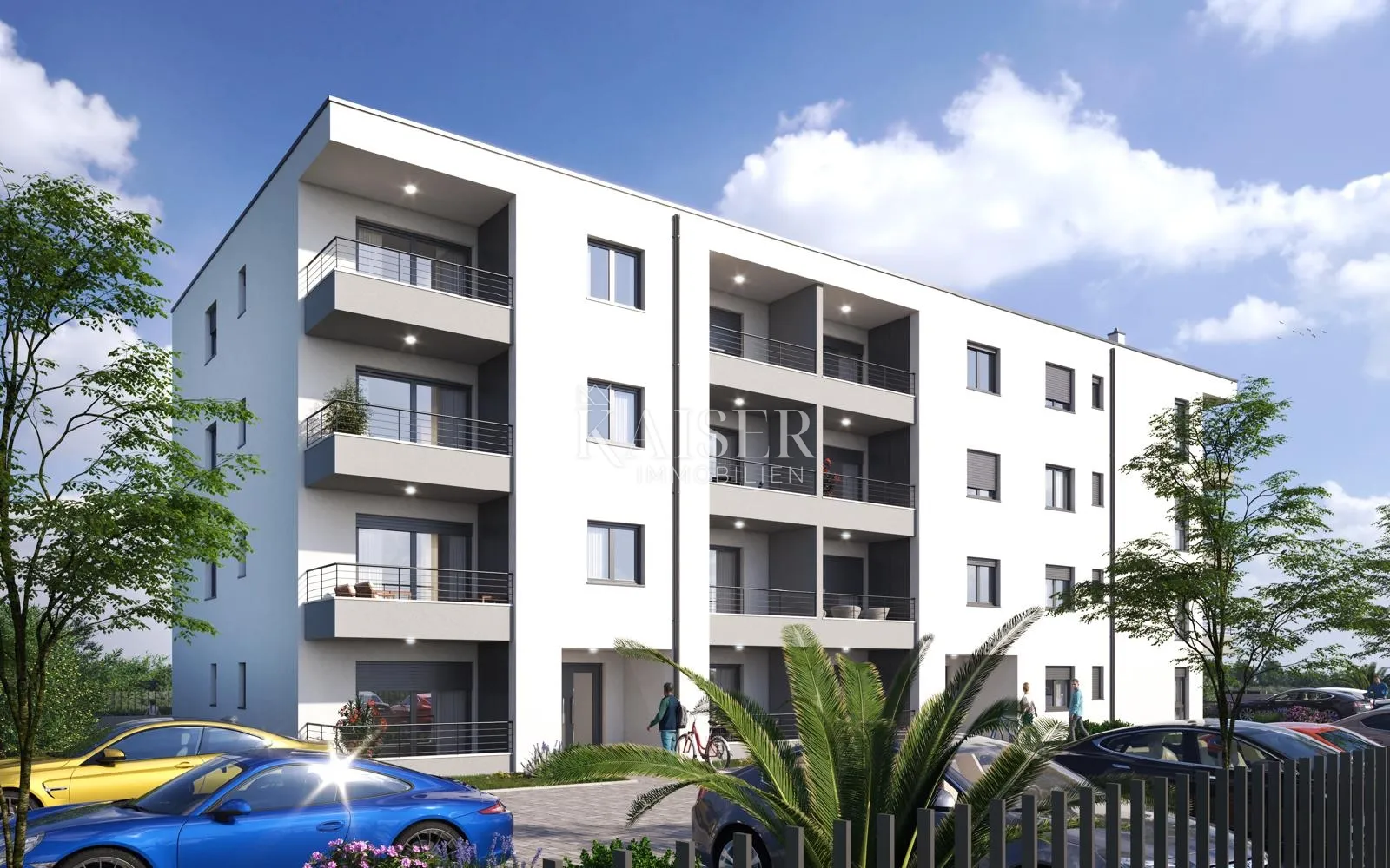 Dražice, novogradnja - 1S+DB stan s okućnicom - Dražice, Jelenje