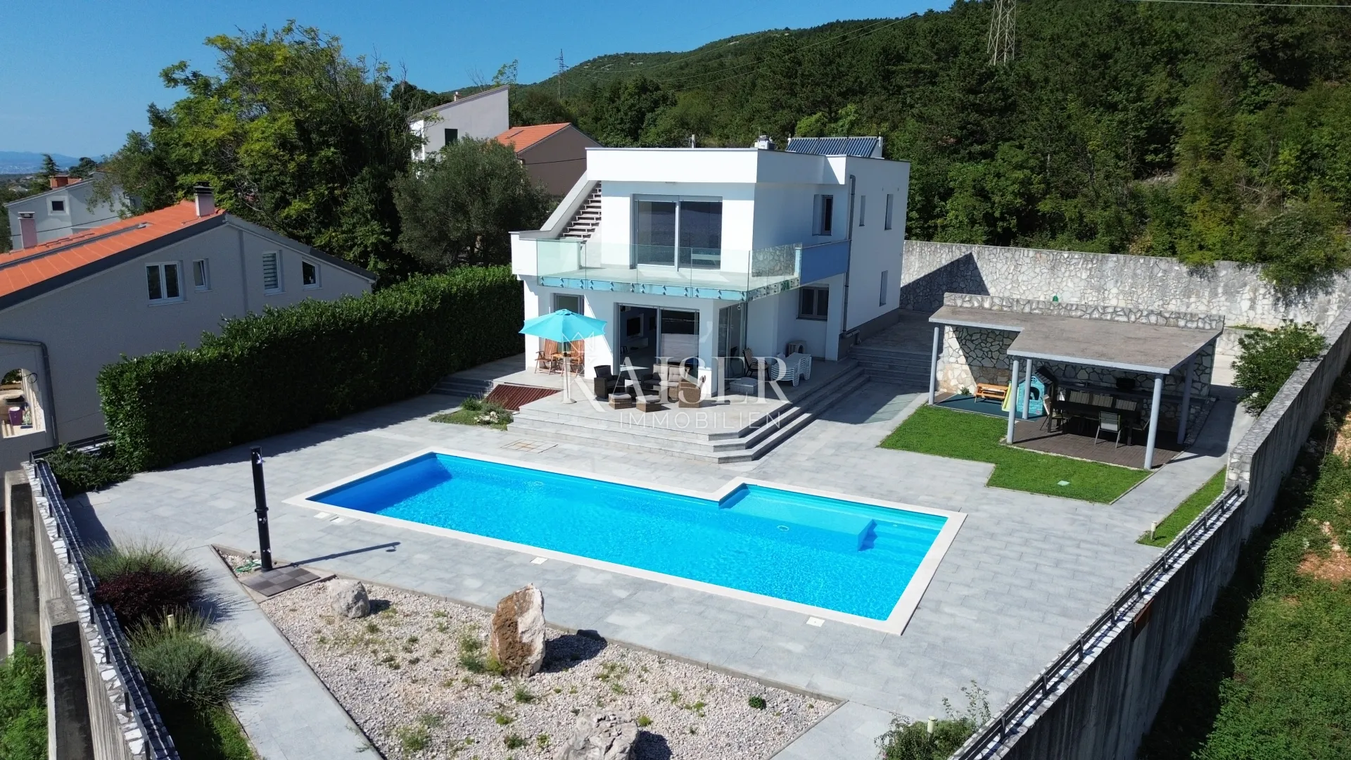 crikvenica - vila sa pet soba i panoramskim pogledom na more - slika 35