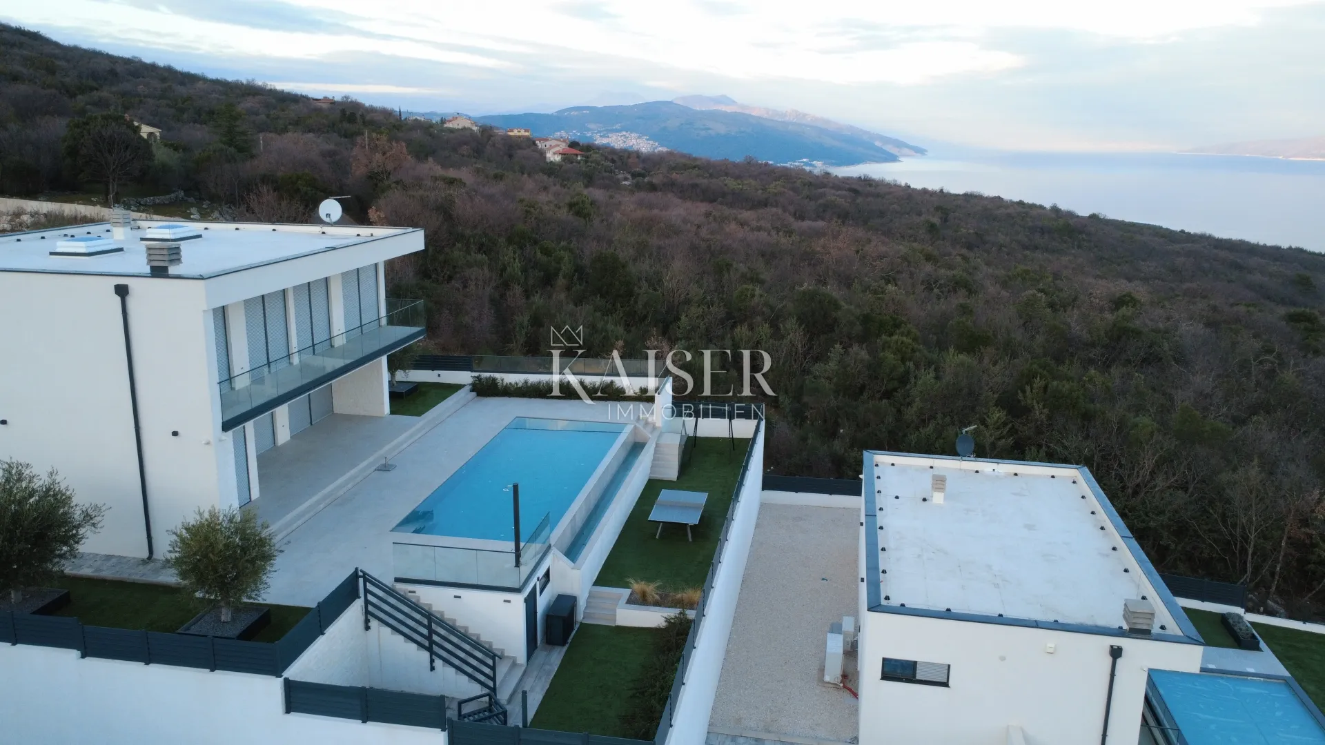 istra, rabac - luksuzna vila s panoramskim pogledom na more, 233 m2 - slika 16