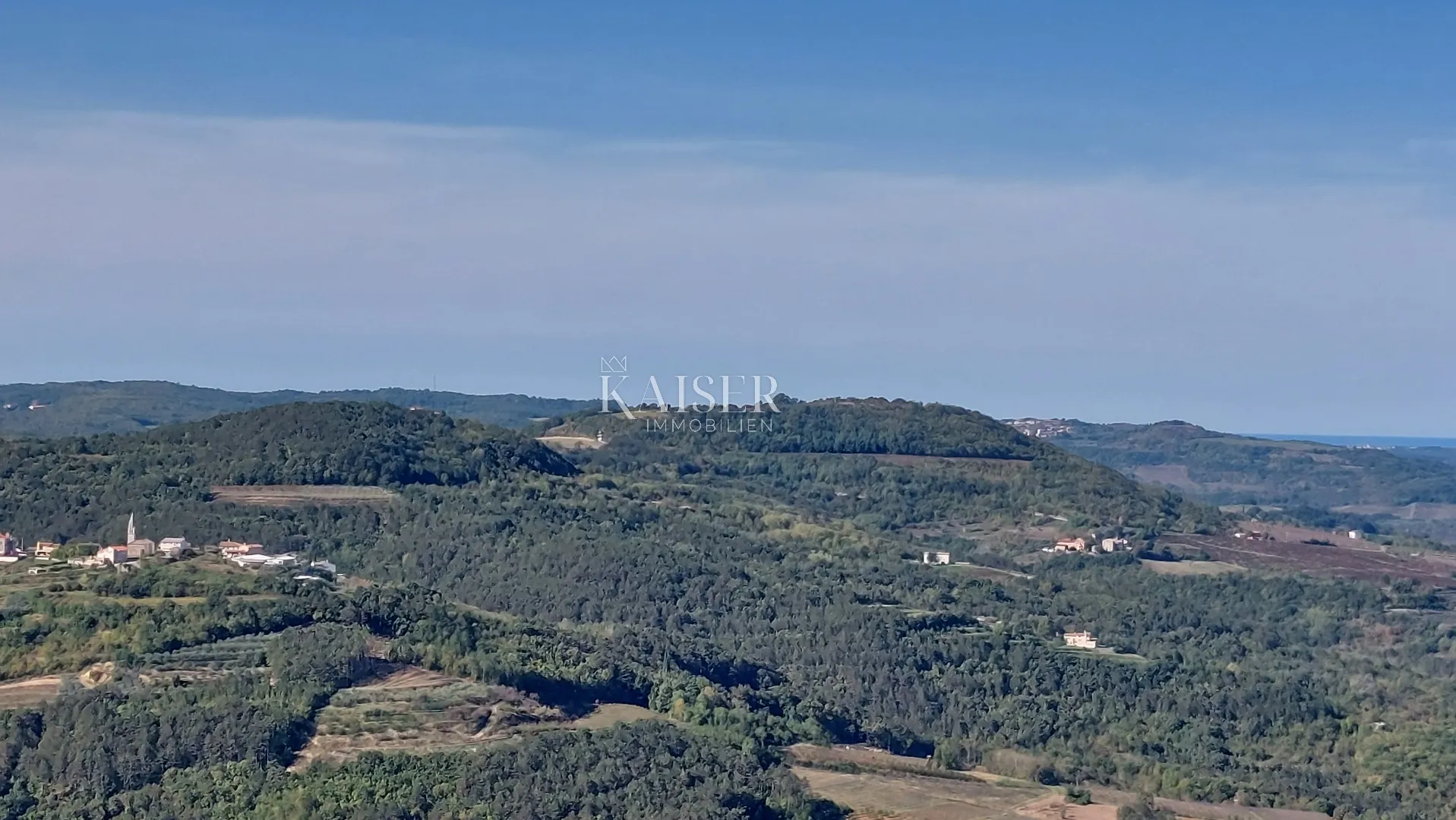 istra, motovun- građevinsko zemljište s predivnim panoramskim pogledom - slika 2