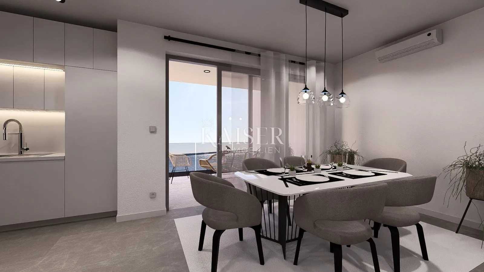 mandre, otok pag – prostrani 3s+db stan (s1) u prizemlju s privatnim vrtom, terasom i parkingom, 85,39 m² nkp - slika 5