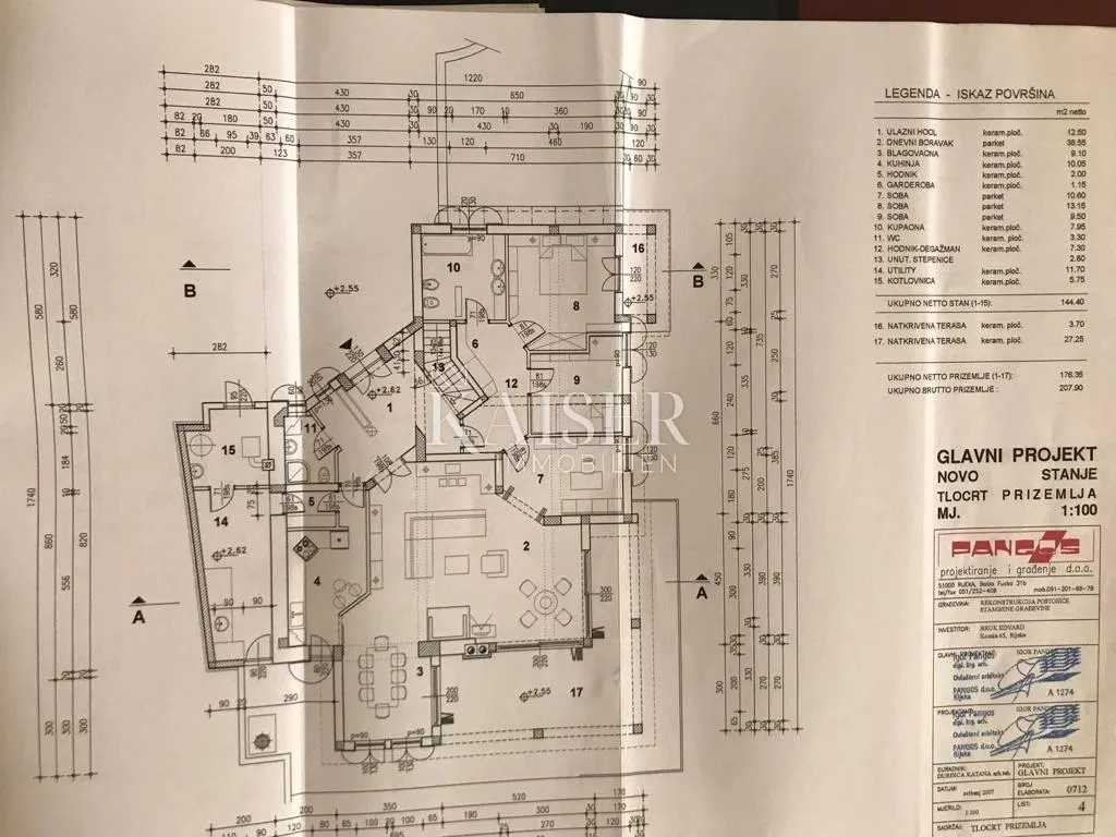 lovran – vila s 3 stana, bazenom i predivnim pogledom - slika 5