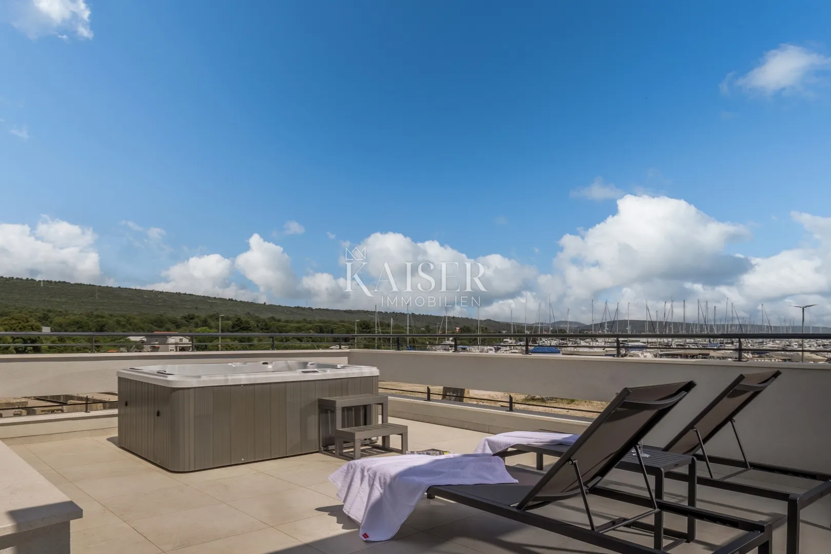 bibinje — luksuzna dizajnerska vila s rooftop oazom i pogledom na more - slika 29