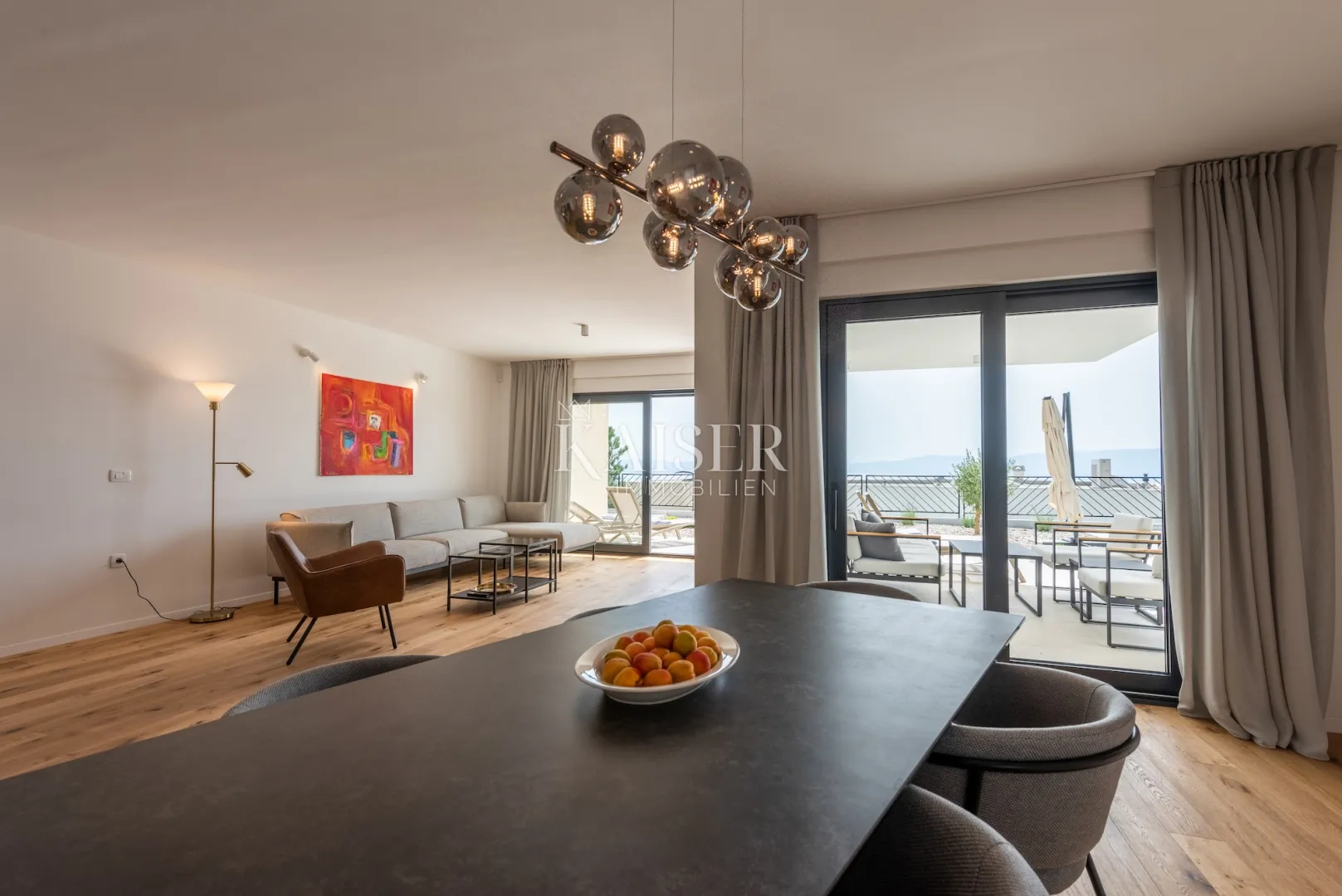 kostrena - dvije duplex kuće s bazenima i garažom - slika 3