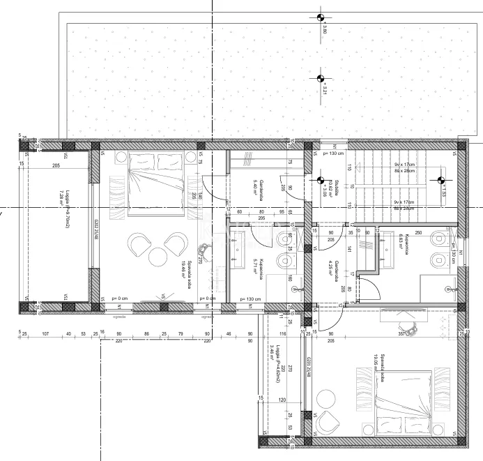 istra, pomer- moderna vila 198m2, 3 min hoda od mora - slika 26