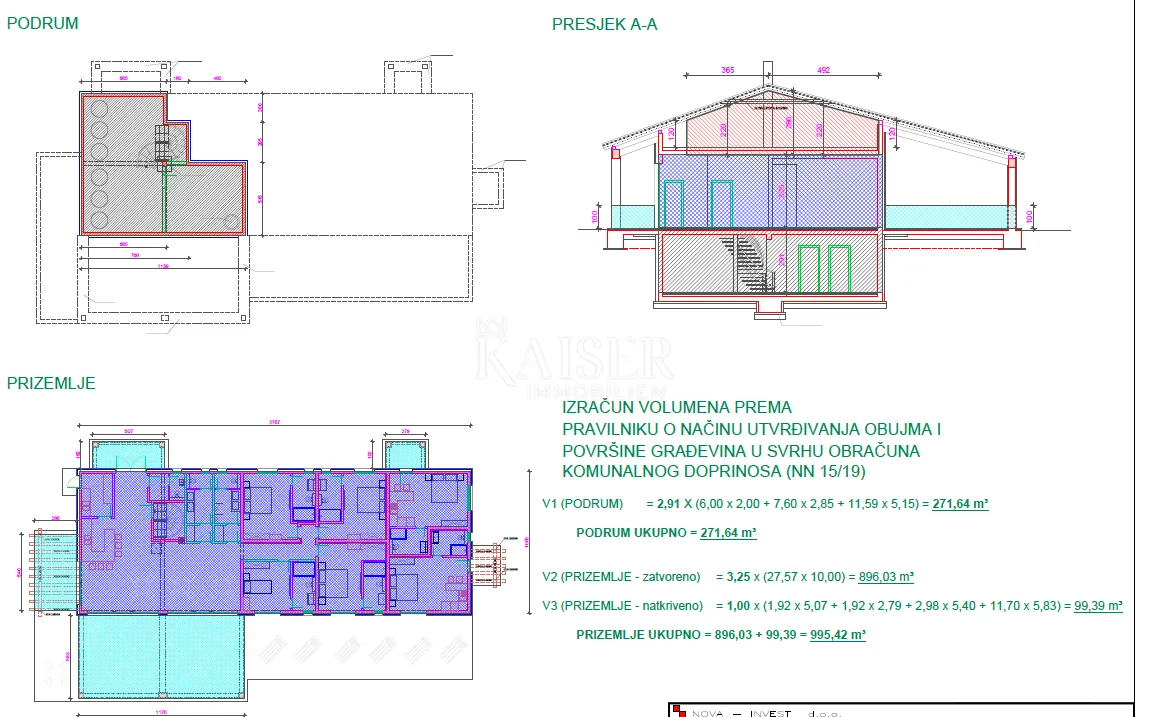 rogoznica- lukszuzna vila sa bazenom i teniskim terenom na 20000m2 - slika 149